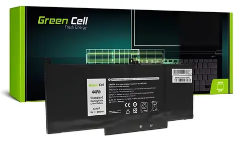 Green Cell F3YGT / Batéria pre notebook / DELL Latitude 7280/7290/7380/7390/7480/7490 / 7,6 V / 5800 mAh / 44 Wh
