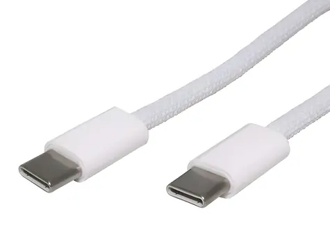 OEM Value USB-C - USB-C biely / Kábel / 60W / 3M