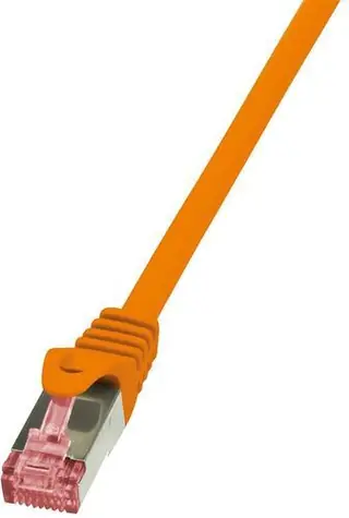 LogiLink oranžová / Patch kábel / Cat6 / S/FTP / RJ-45 / 3 m