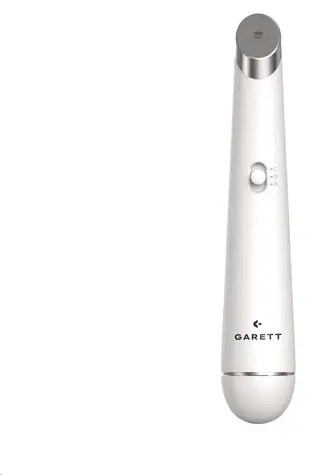 Garett Beauty Glow Eye biela / Prístroj na starostlivosť o očné okolie / LED terapia / vibračná masáž