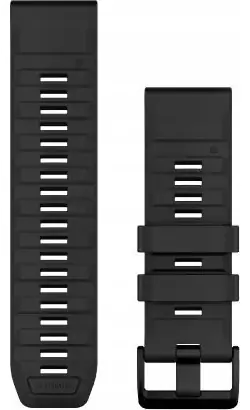 Garmin QuickFit 26 mm čierny / Silikónový remienok