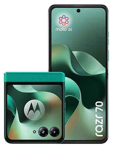Motorola Razr 70 5G tmavo zelená / Mobilný telefón / 6.9" AMOLED / 120Hz / 8GB / 256GB / 5G