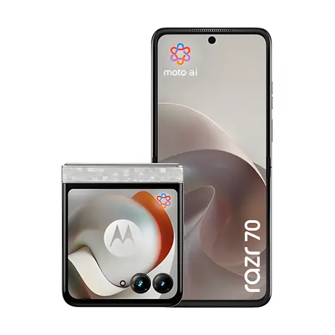 Motorola Razr 70 5G 8+256GB biela / Skladací telefón / 6.9" AMOLED / 120Hz / 256GB / Android 16