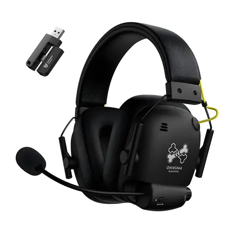 Onikuma GT888 čierna / Herné slúchadlá / Bluetooth / ANC / výdrž 60 h / rýchlonabíjanie USB-C