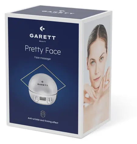 Garett Beauty Pretty Face / Prístroj na starostlivosť o pleť / EMS / mechanická masáž / 2 režimy / 3 úrovne výkonu