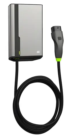Green Cell HabuDen Wallbox 22kW 32A / Nabíjacia stanica / Type 2 / 5 m kábel / NFC / Bluetooth / WiFi / IP54