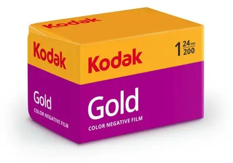 Kodak Gold 200 135/24 / Farebný negatívny film / ISO 200 / 24 snímok