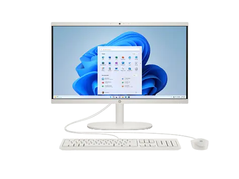 HP 22-dg0011nc AIO biela / 21,5" FHD VA / Intel N100 / 8GB / 512GB SSD / Intel UHD Graphics / W11H