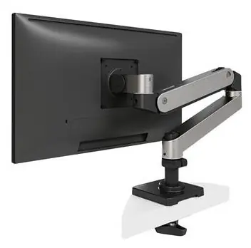 Ergotron LX Pro Grommet Mount Monitor Arm / Stolové rameno do otvoru v doske / Leštený hliník