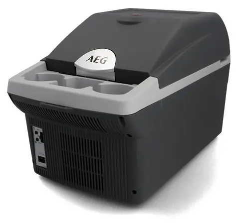 AEG BK16 čierna / Termoelektrická autochladnička s ohrevom / 16 litrov / 12V/230V / chladenie aj ohrev
