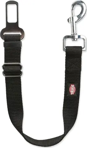 TRIXIE Bezpečnostný postroj do auta XS čierna / 20-50 cm / Nylon / Miniatúrne a malé psy