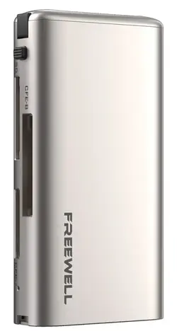 Freewell Pro PLUS Champagne Gold / Čítačka pamäťových kariet / CFexpress Type A/B / SD UHS-II / 10 Gb/s / 3 sloty