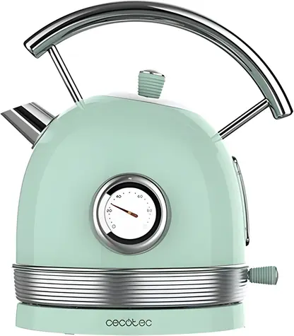Cecotec ThermoSense 420 Vintage zelená / Rýchlovarná kanvica