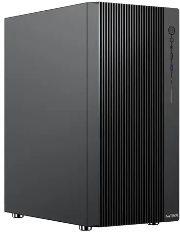 1stCool GAMER 4 čierna / PC skriňa / Mid Tower / bez zdroja / 2x 120mm fan / USB 3.0 / USB-C