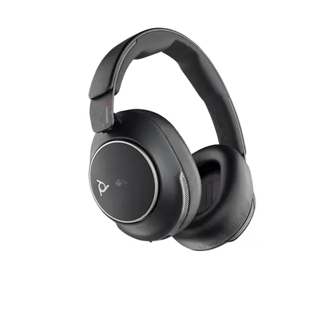 Poly Voyager Surround 80 (MS Teams) čierna / Bezdrôtová náhlavná súprava / mikrofón / ANC / USB-C/A adaptér / Bluetooth