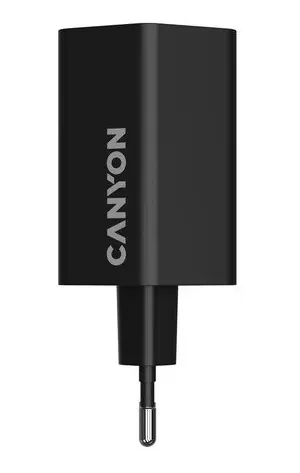 Canyon Hexagon 65 čierna / Nabíjačka / 65W / 2x USB-C / 1x USB-A