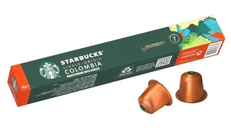 Starbucks Colombia Nespresso 10 ks / Kapsľová káva