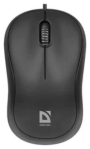 Defender Patch MS-759 čierna / Drôtová optická myš / 1000 DPI / USB / 1,1 m
