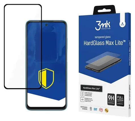 3mk HardGlass Max Lite / Ochranné sklo / XIAOMI Redmi 10 / 9H