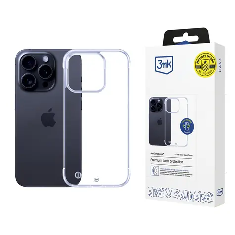 3mk Just20g Clear Case číra / Zadný kryt / Apple iPhone 14 Pro