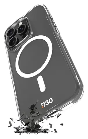 Puro Impact Clear D3O transparentné / Puzdro / MagSafe / iPhone 16 Pro Max