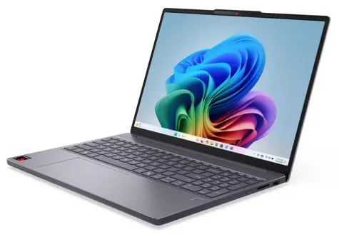 Lenovo IdeaPad Slim 3 15Q8X10 sivá / Notebook / 15,3" WUXGA / Snapdragon X / 8GB / 256GB SSD / W11H