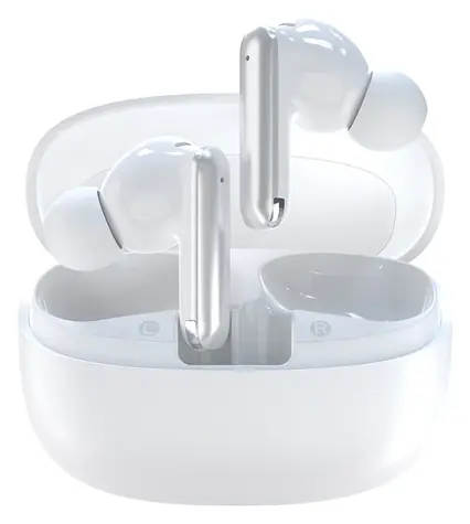 Dudao U21 TWS biela / Bezdrôtové slúchadlá do uší / ANC / ENC / Bluetooth