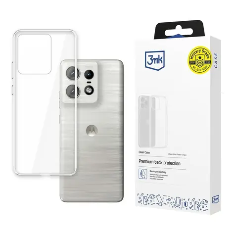3mk Clear Case číra / Zadný kryt / pre Motorola Edge 50 Pro