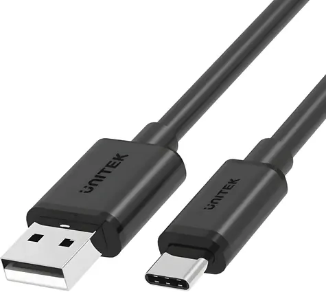 Unitek C14069BK čierna / Kábel / USB-A (M) - USB-C (M) / 3 m
