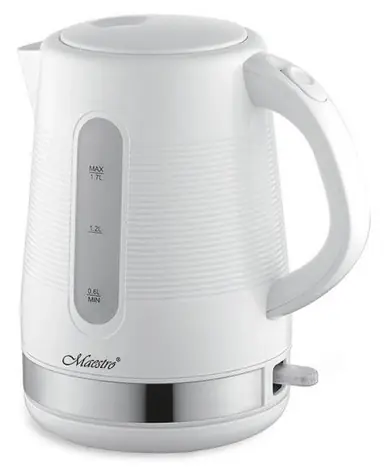 Maestro MR-035 biela / Rýchlovarná kanvica / 2200 W / 1,7 l