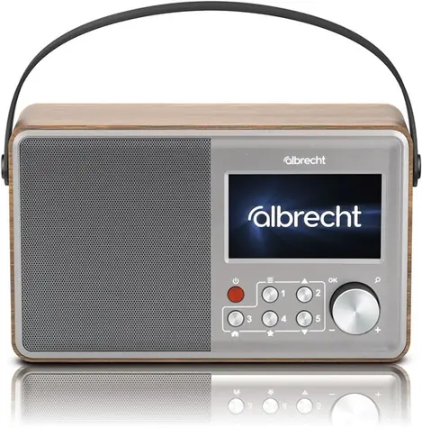 Albrecht DR 862 / Rádio / FM / DAB/DAB+ / Senior Mode / drevený design