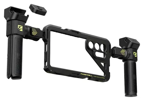 Freewell FW-S25U-GVK / Kamerový rig / pre Samsung Galaxy S25 Ultra / SnapClamp / cold shoe / Bluetooth