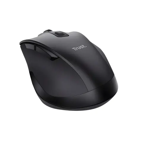 Trust Fyda Wireless Mouse čierna / Myš / Bezdrôtová / Bluetooth 5.2 + 2,4 GHz / 2400 DPI / 6 tlačidiel