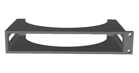 TP-LINK Držiak do 10"/19" racku tmavo šedá / Držiak do racku / Pre TL-SG108M2, TL-SX105, ER7206, ER7212PC