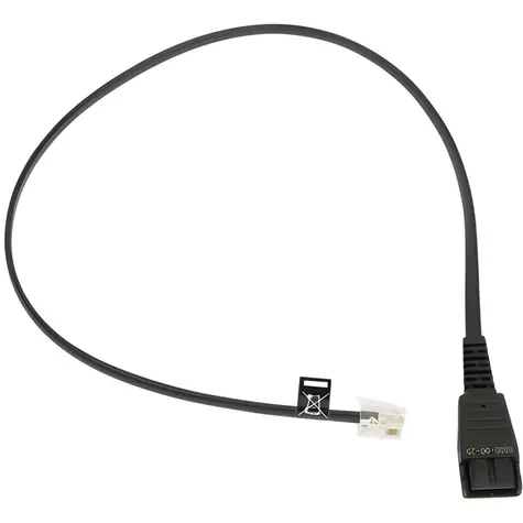 JABRA redukcia QD-RJ10 pre Siemens čierna / Redukcia / 0,5 m