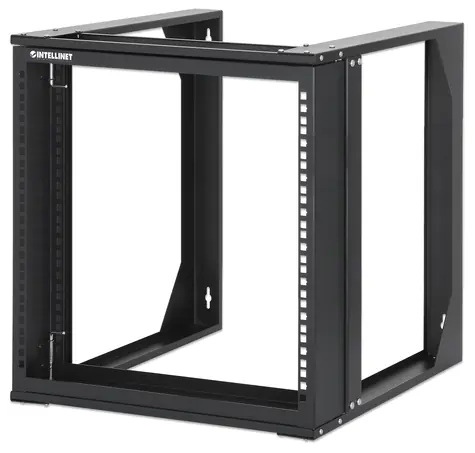 Intellinet 716185 čierna / Rám do racku / 19" / 9U / nosnosť 30 kg