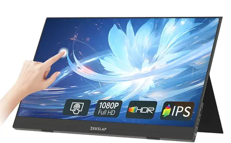 15,6" Zeuslap AT156 / Prenosný monitor / IPS / FHD 1920×1080 / dotykový / USB-C + mini HDMI