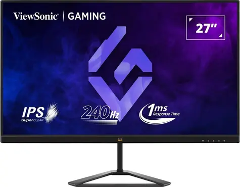 27" ViewSonic VX2779A-HD-PRO / Herný monitor / IPS / 1920 x 1080 / 240 Hz / 1ms / 250cd-m2 / 2x HDMI + DP