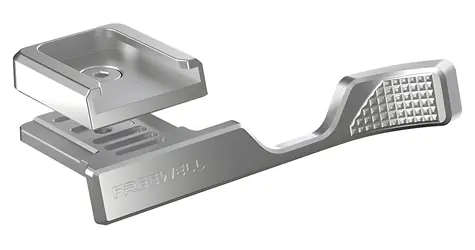 Freewell Grip pre Fujifilm X100VI strieborná / Držiak s pätkou pre palec / CNC hliník