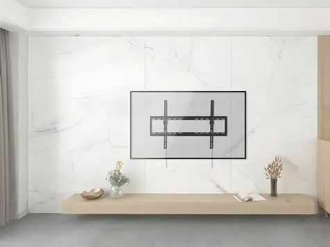 Equip Nástenný držiak TV 37-70" čierny / Držiak / VESA 200x200-600x400 mm / Náklon -8° až 0° / nosnosť 35 kg