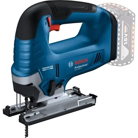 BOSCH Professional GST 18V-125 B / Aku priamočiara píla / 18V / rez do dreva 125 mm / bezkefový motor / bez aku