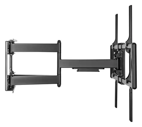 Equip Držiak TV 60-120" čierny / Držiak TV / naklápací a otočný, 2 ramená / VESA 200x200-900x600 / nosnosť 120 kg