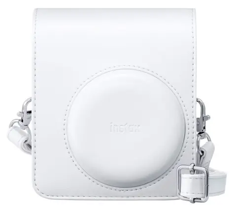 Fujifilm Instax Mini 13 puzdro Clay White / Puzdro pre Instax Mini 13 / Nastaviteľný popruh