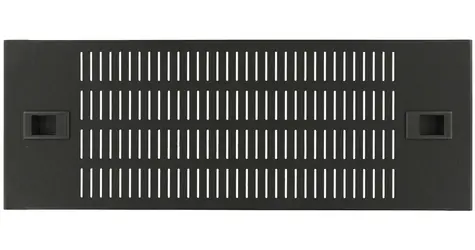 Lanview 19" ventilačný panel 4U / Ventilačný panel / perforovaný / západkové uchytenie