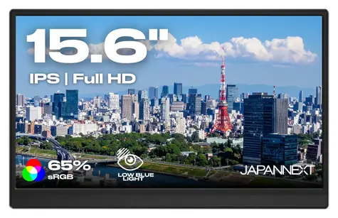 15,6" JAPANNEXT JN-MD-i156F-LE / Prenosný monitor / IPS / FHD 1920×1080 / USB-C / Mini HDMI