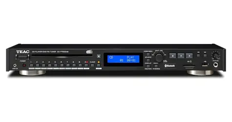 Teac CD-P750DAB čierna / CD prehrávač / DAB+/FM / Bluetooth 5.1 / USB/SD