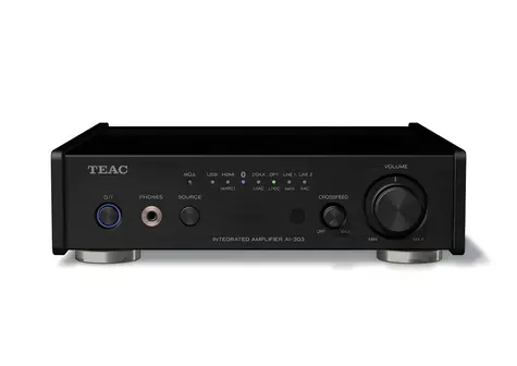 Teac AI-303 čierna / Zosilňovač / HDMI ARC/eARC / Bluetooth LDAC / USB-C / slúchadlový výstup