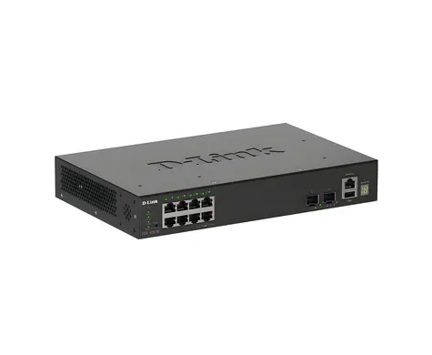 D-Link DGS-1530-10 / Switch / 8× 1G / 2× 10G SFP+ / L2+ SMART Managed
