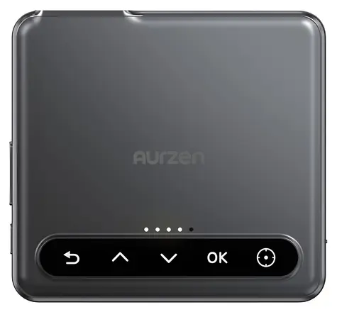 Aurzen Zip šedá / Projektor / DLP / 720p / 100 ANSI lm / Batéria 5000 mAh / Wi-Fi zrkadlenie