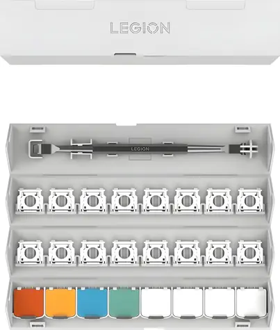 Lenovo Legion Keramické klávesové krytky viacfarebné / Krytky klávesov / Keramika / 8 ks / pre Legion Gen 7-9, LOQ 3